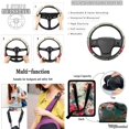 thumbnail image 5 of KUIFORTI Peony Print Car Seat Cover Set Wear-Resistant 15 Pack Automotive Front Seat & Bench Back Seat Cover Comfortable Breathable All-Season Protection for Truck SUV, 5 of 7