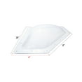 thumbnail image 4 of Quick Products QP-RVSC208 Premium Heavy-Duty RV Skylight - Neo-Angle, 20" x 8" x 4", Clear, 4 of 4