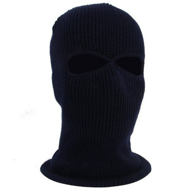 Cuh 2 Hole Ski Mask Balaclava Warm Hat Full Face Shield Beanie Cap Snow Winter Warm For Snowboard Cycling Hunting Outdoors Sports Unisex Walmart Com Walmart Com