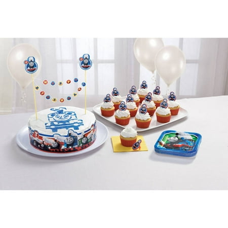 Thomas The Train All Aboard Cake Top Kit Walmart Com