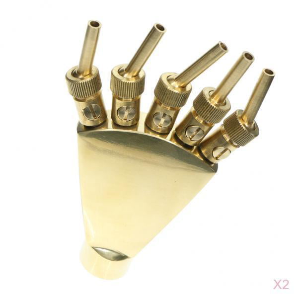 DN15 DN20 Brass Peacock Tail Style Nozzle Head Waterscape Fountain Spray PICK 