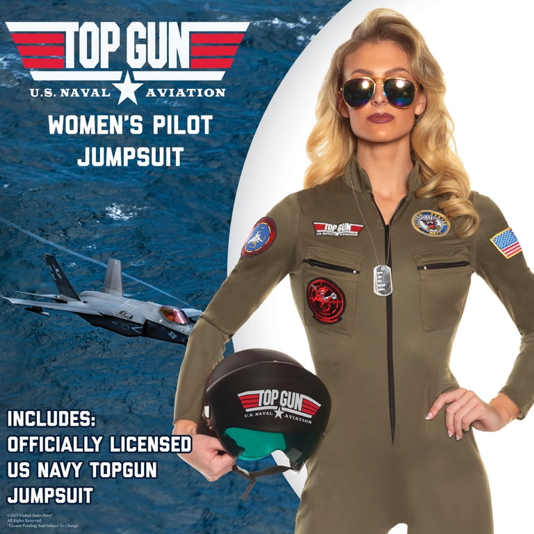 UNDERWRAPS TOP GUN Sexy Jumpsuit