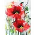 thumbnail image 3 of Johannesson, Karin 12x14 Black Modern Framed Museum Art Print Titled - Red Poppies, 3 of 5