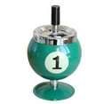 thumbnail image 1 of Billiard Ashtray Ash Tray Car Ashtray Windproof Ashtray Decorative Ashtray Home Ashtray Windproof Automatic Extinguishing Ashtray Container Household Travel Iron, 1 of 6