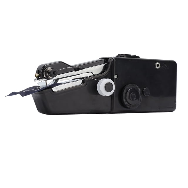 Handheld Sewing Machine, Mini Sewing Machine Fine Stitching Easy Lightweight Portable for Traveling Black