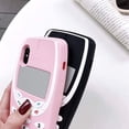 thumbnail image 3 of 3D Silicone Case Compatible with iPhone 12, Retro Classic Creative Soft Rubber Bumper Cover Cool Fun Protective Cute Case (Pink, iPhone 12), 3 of 14