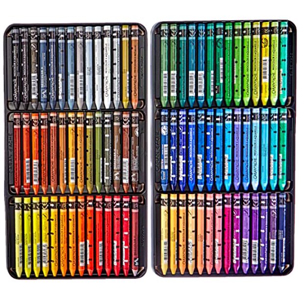 Caran d'Ache Neocolor II Pastel (84 Colour Metal Box Set) - Walmart.ca