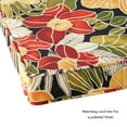 thumbnail image 5 of Greendale Home Fashions 18 x 18 in. Aloha Black Square Outdoor Chair Pad (Set of 2), 5 of 6