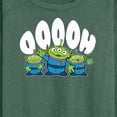 thumbnail image 3 of Toy Story - Three Aliens - Women's Lightweight French Terry Long Sleeve Shirt, 3 of 5