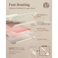 thumbnail image 6 of GARVEE Electric Heated Blanket, California King, 100 x 94 in, Dual Control, 10 Heat Levels, 1-10 Hour Auto Shut-Off, Machine Washable, Beige, 6 of 10
