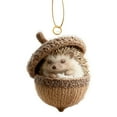 thumbnail image 2 of Forest Animal Acorn Ornaments,Acrylic Cute Forest Animal Christmas Trees Hanging Decorations,Animal Ornaments – Cozy Christmas Ornaments Acrylic Cute Animal Christmas Trees Hanging Decorations, 2 of 9