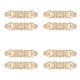 thumbnail image 1 of 8 Pcs 30x7cm Woodcarving Decals Carved Corner Flower Decoration Cabinet Door Bed Decorative Patch Onlay Wood Applique, 1 of 5