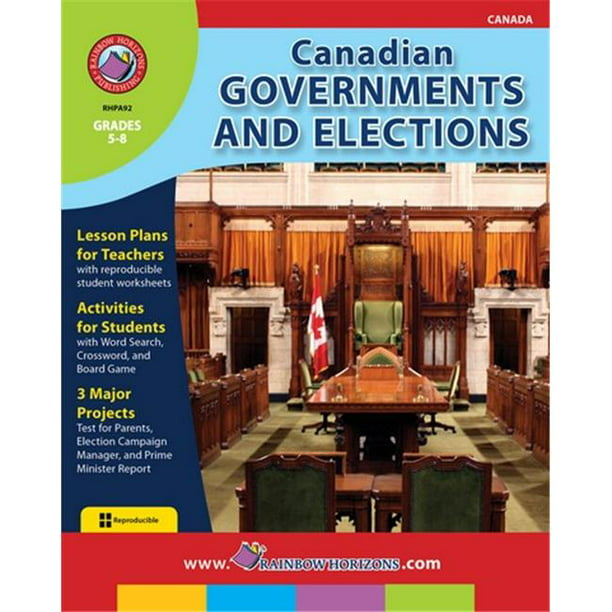 Rainbow Horizons A92 Gouvernements Canadiens et Élections - Grade 5 à 8
