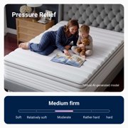 Avenco Luna 14 Medium Hybrid Mattress, Queen Size