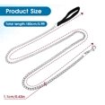 thumbnail image 5 of Dog leash - Chain leash - 3.0mm*180cm - Iron dog leash - Dog leash - Walking leash - Dog lead - Long leash - Training leash - Drag leash - Tracking leash - Dog lead – Walking leash - For training and, 5 of 5