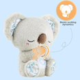 thumbnail image 4 of Koala Peluche Que respiras, Koala Dreams para Ansiedad,Nutria para Dormir con Música Y Luces, Peluche para la ansiedad Que respiras - Juguetes de Peluche para Dormir (Koala Gris), 4 of 4