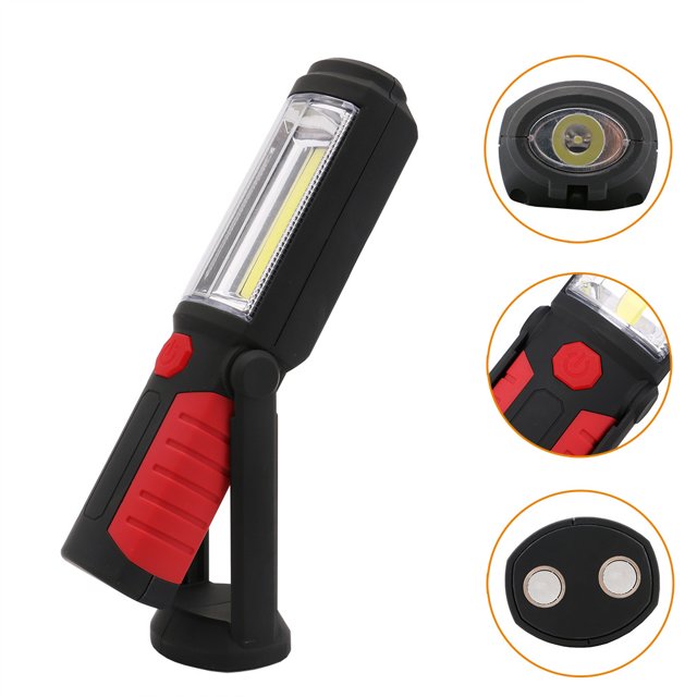 Linterna LED portátil, linterna recargable por USB, luz de trabajo, lámpara de Camping, linternas portátiles