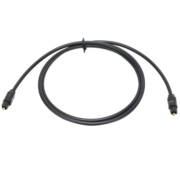 Digital Optical Audio Cable Male to Male TosLink Cord OD4.0 PVC Fiber Wire 3.3ft / 1m for Home Theater Soundbar Receiver