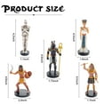 5 Pcs Miniature Egyptian Figure Ancient Egypt Character Figurine Set
