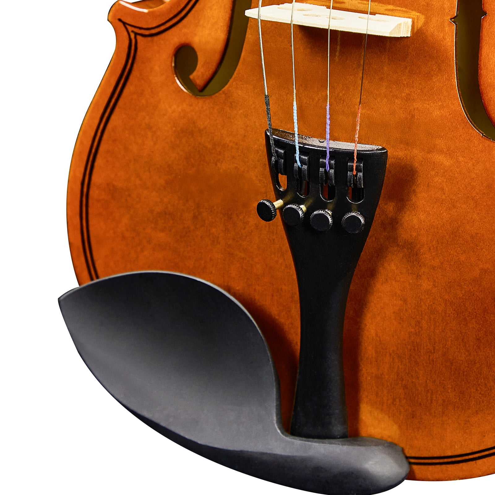 1/4 acoustic violin with Hard Case,Violin Bow,Shoulder Rest,Rosin,Extra Strings and Sourdine