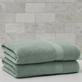thumbnail image 6 of Better Homes & Gardens Signature Soft Cotton Popcorn Textured Bath Sheet, Green River, 6 of 13