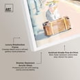 thumbnail image 3 of Traveling Cat Shadowbox Print Pets Pink Wall Art by Art Remedy, White Frame, 24 x 30, 3 of 5