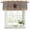 Brown Black, variant on Red Texas Star Vintage Curtain Valances for Windows, Kitchen Valance Window Treatments Panel 2 Pack, Farmhouse Berry Brown Wooden Rod Pocket Short Curtains for Bathroom Bedroom 42 x 12 Inch