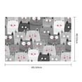 thumbnail image 3 of Kll Cats Group Flag 4x6 Ft Parade Party Flag Outdoor Flag Decorative Flag Banner Flags Garden Flag Home House Flags, 3 of 7