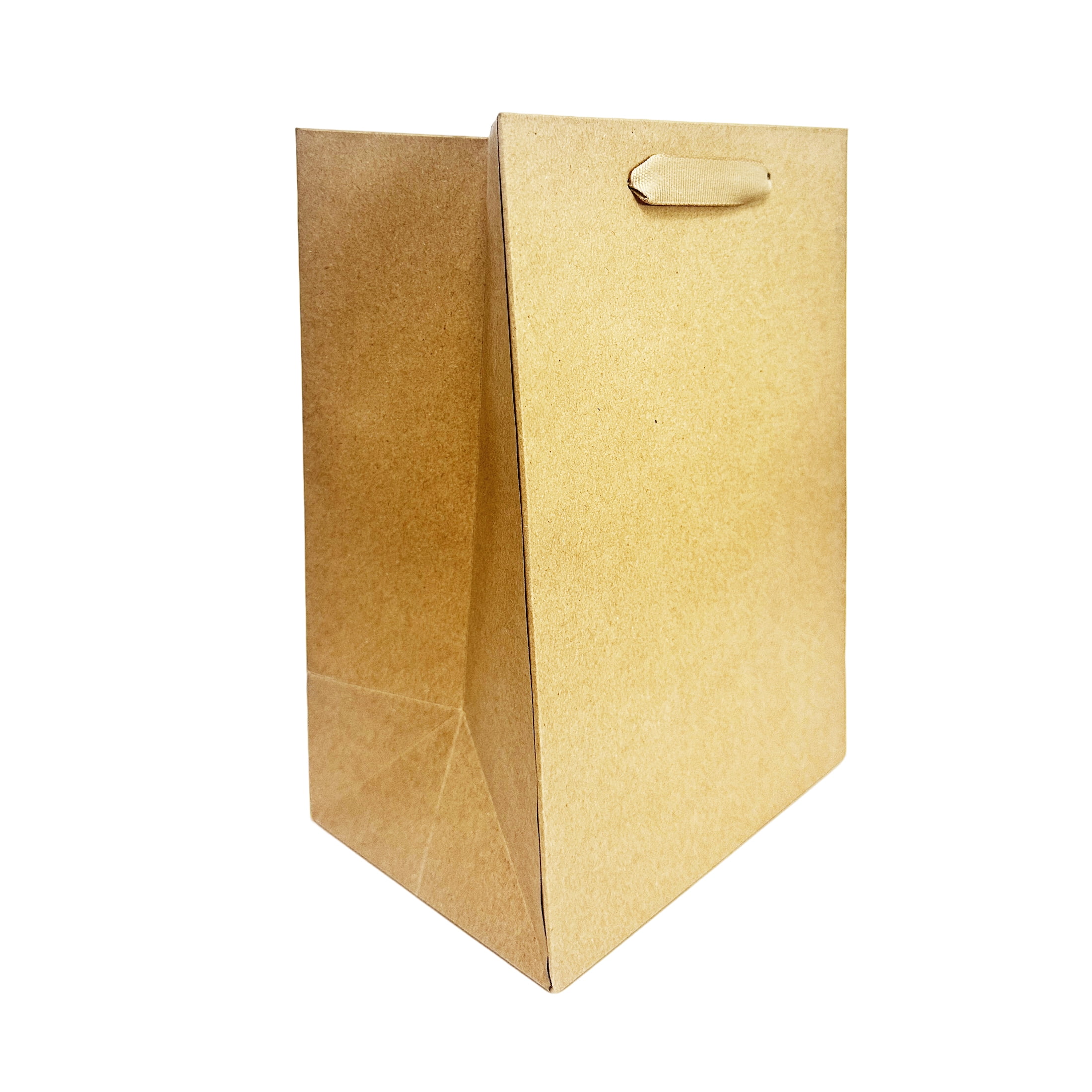 Large kraft Gift Bags, 7" x 5“ x 10", 3 Count, by Way To Celebrate