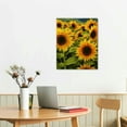 thumbnail image 5 of FCXZI Sunflowers Wall Decor Canvas Art for Home Living Room Office 16x20in, 5 of 5