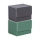 thumbnail image 1 of Estuche de almacenamiento para baraja de cartas de 2 piezas, organizador para naipes verde y negro, 1 of 9
