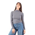 thumbnail image 1 of Blusa tejida cuello alto AMAD Casual para mujer Talla S, 1 of 5