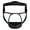 BLACK, variant on Champro Sports Pro-Elite Grill Facemask; Black; Adult