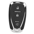thumbnail image 1 of Key Fob Cas, Couverture de Clé à Distance Exquise Spécification Standard Durable 3 Bouton pour les Pièces Automobiles, 1 of 8