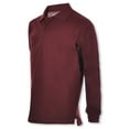 thumbnail image 4 of Cookie's Boys' L/S Pique Polo - burgundy, 4 - 5 (Little Boys), 4 of 6