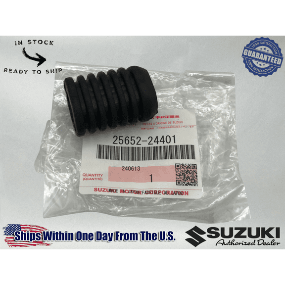 Suzuki OEM GEAR SHIFT RUBBER VINSON 500 QUADSPORT Z400 250 230 160 25652-24401