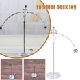 thumbnail image 2 of Pendulum Cradle Balance Home Decor Ball Tumbler Desk Metal Science Physics To B1 L0L3, 2 of 8