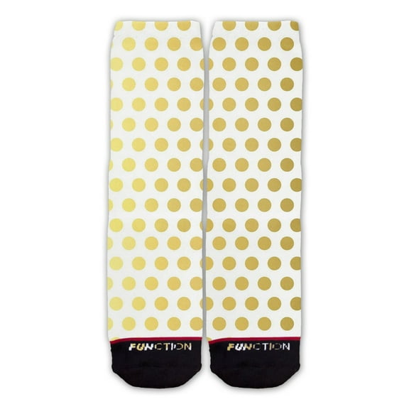 Function - Gold Dot Pattern Fashion Socks