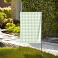 thumbnail image 4 of Wukai Green Checkboard Garden Flags Double Sided Welcome Garden Yard House Flags Outside Outdoor House (Only Flag), 4 of 8