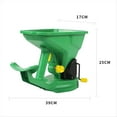 thumbnail image 4 of Rollbacks & More Gardener Hand-Held Seed Spreader 1.5L 5Gear Energy Saving Portable Lawn Hand Powered Crank Seeder, 4 of 7