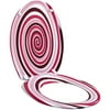 Designer Toilet Seat, Pink Spiral