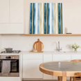 thumbnail image 6 of Blue Yellow Striped Wall Art Painting on Canvas, Modern Stripes Art Watercolor Canvas Art Home Prints Wall Art Framed Modern Artwork for Living Room Bedroom Wall Decor 20x20in, 6 of 9