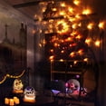 thumbnail image 4 of Famyfamy Orange Net Lights Spider Black Lamp With 70 LED Halloween Decoration Indoor And Outdoor For House Yard Garden Waterproof, 4 of 14
