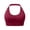 Red, variant on Gytharion Women's Halter Sports Bras Wireless Adjustable Straps Fitness Solid Color Underwear Yoga Bras
