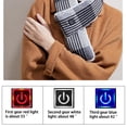 thumbnail image 3 of Heated Scarf for Women & Winter Scarves - 3-Temperature Women's Fashion Scarves with Power Bank, Ideal Gifts for Women & Cordless Neck Warmer, 3 of 4