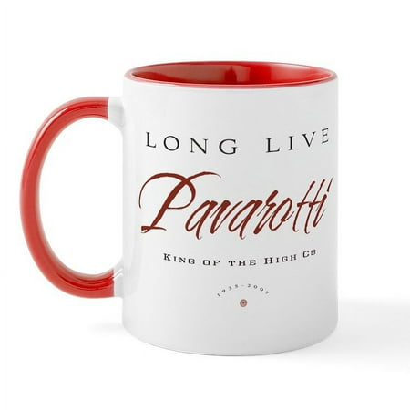 

CafePress - Pavarotti Mug - 11 oz Ceramic Mug - Novelty Coffee Tea Cup