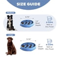 thumbnail image 4 of Plato Antideslizante Outward Hound Azul Medio para Perros, 4 of 7