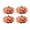 4PCS Set, variant on Halloween Pumpkin Squishy Squishies Stress Balls Elastic Stretch Fidget Sensory Slow Rising Squishy Halloween Party Gift, Block Filling
