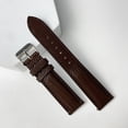thumbnail image 2 of 20mm Dark Brown Lizard Leather Watch Bands Men Handmade Replacement Quick Release Wrist Watch Straps Vintage Extra Soft Exotic Leather Strap Design Luxury Gift For Father’s Day, 2 of 7