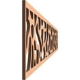 thumbnail image 3 of Ekena Millwork 46 1/4"W x 6"H x 1/4"T Rochester Fretwork Moulding, Alder, 3 of 13
